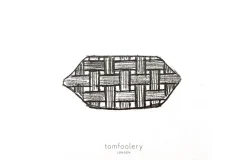Tomfoolery Golden Thread Art Ring Fashion