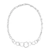 Tomfoolery Gradual Multi Shape Chain Necklace Clearance