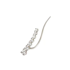 Tomfoolery Graduated Diamond Ear Climber Online