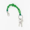 Tomfoolery Green Perlen Bunter Short Wooden Beaded iPhone & Keychain Fashion