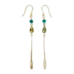 Tomfoolery Green Remy Drop Earrings Best