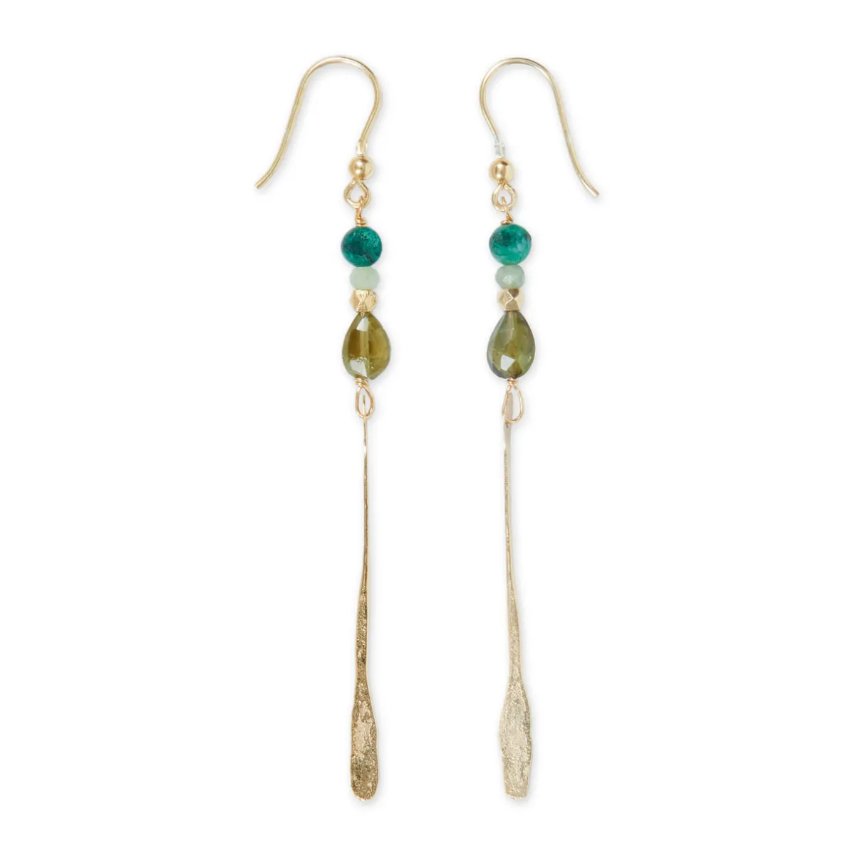 Tomfoolery Green Remy Drop Earrings Best