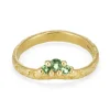 Tomfoolery Green Sapphire Crest Band Sale