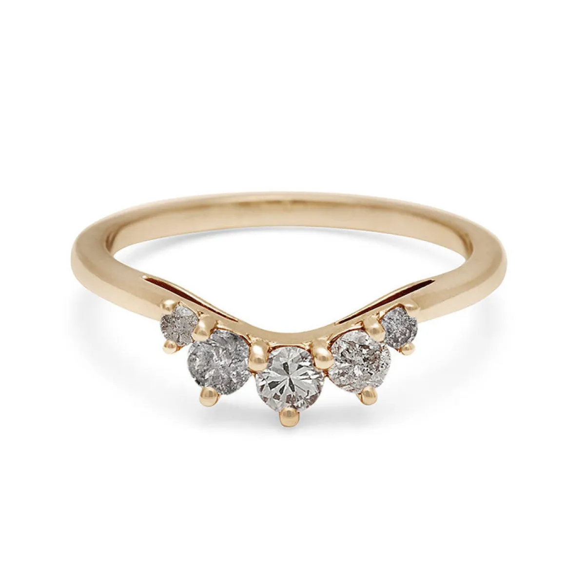 Tomfoolery Grey Diamond Cosmic Luna Tiara Band New