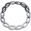 Tomfoolery Grey Gradient Chain Necklace Discount