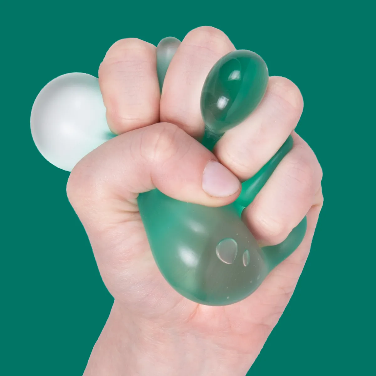 Tomfoolery Gump Memory Gel Stress Ball in Green Clearance
