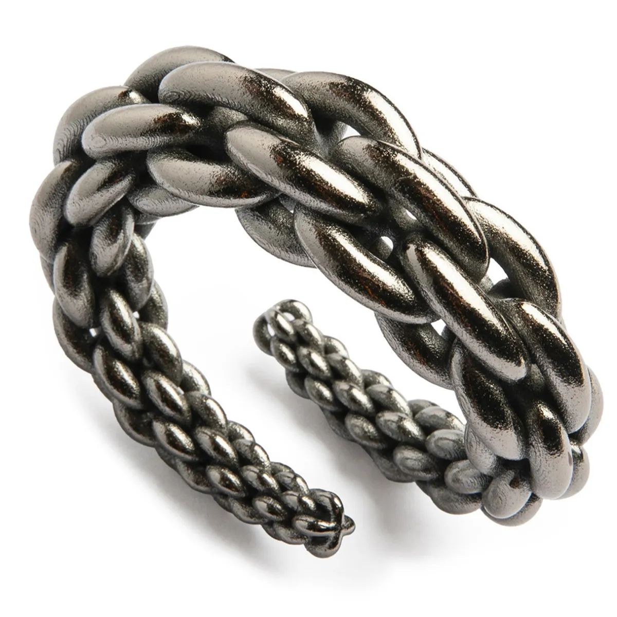 Tomfoolery Gunmetal Metallic Magna Bracelet Sale