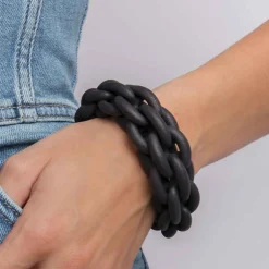 Tomfoolery Gunmetal Metallic Magna Bracelet Sale