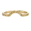 Tomfoolery Half Eternity with Engraved Geometric Pattern Sale