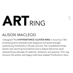 Tomfoolery Happenstance Cluster Art Ring Clearance