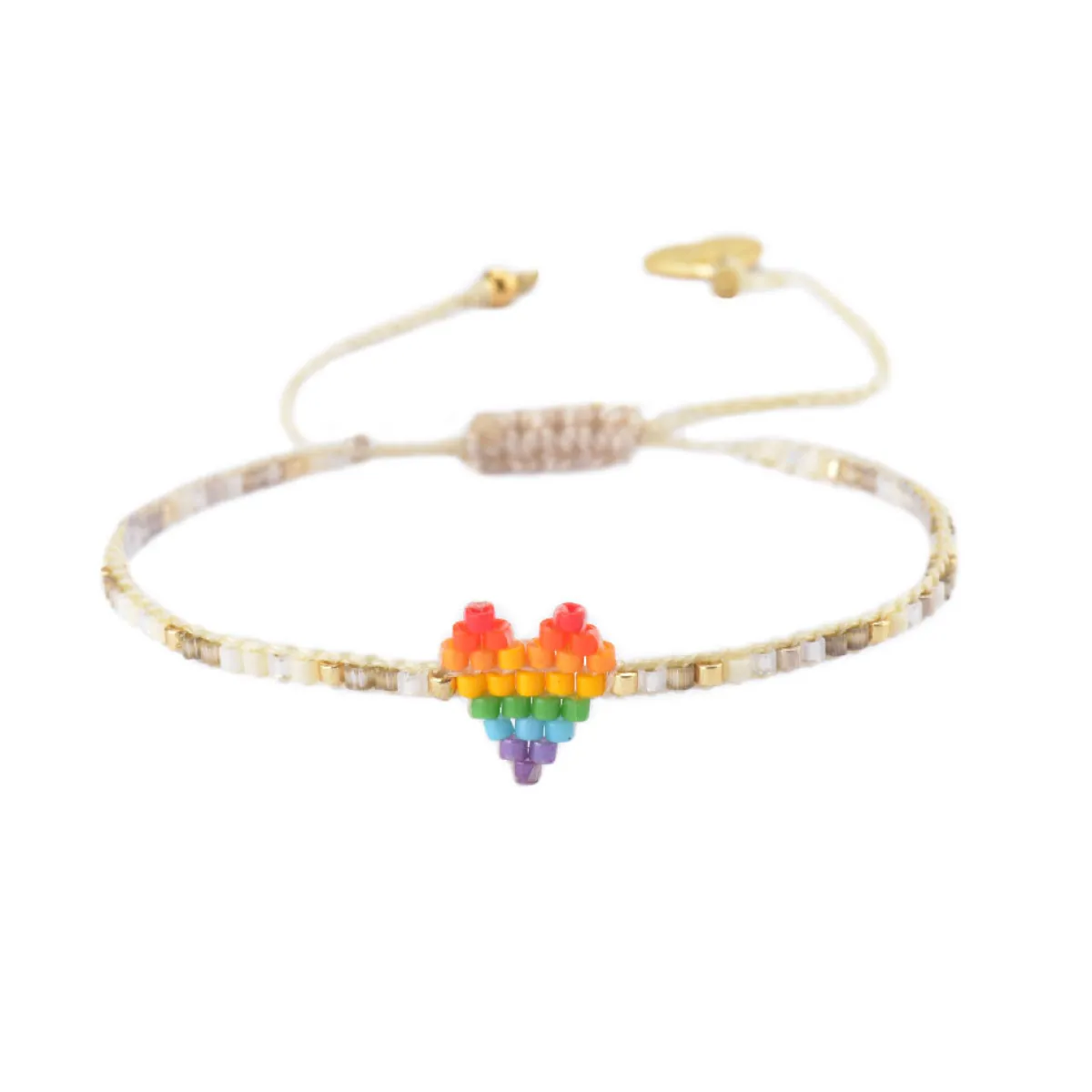 Tomfoolery Heartsy Row Friendship Bracelet Best