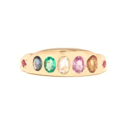 Tomfoolery Heavenly Hues Gemstone Ring Fashion