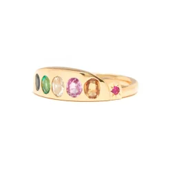 Tomfoolery Heavenly Hues Gemstone Ring Fashion