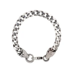 Tomfoolery Heavy Chain Bracelet in Silver Clearance