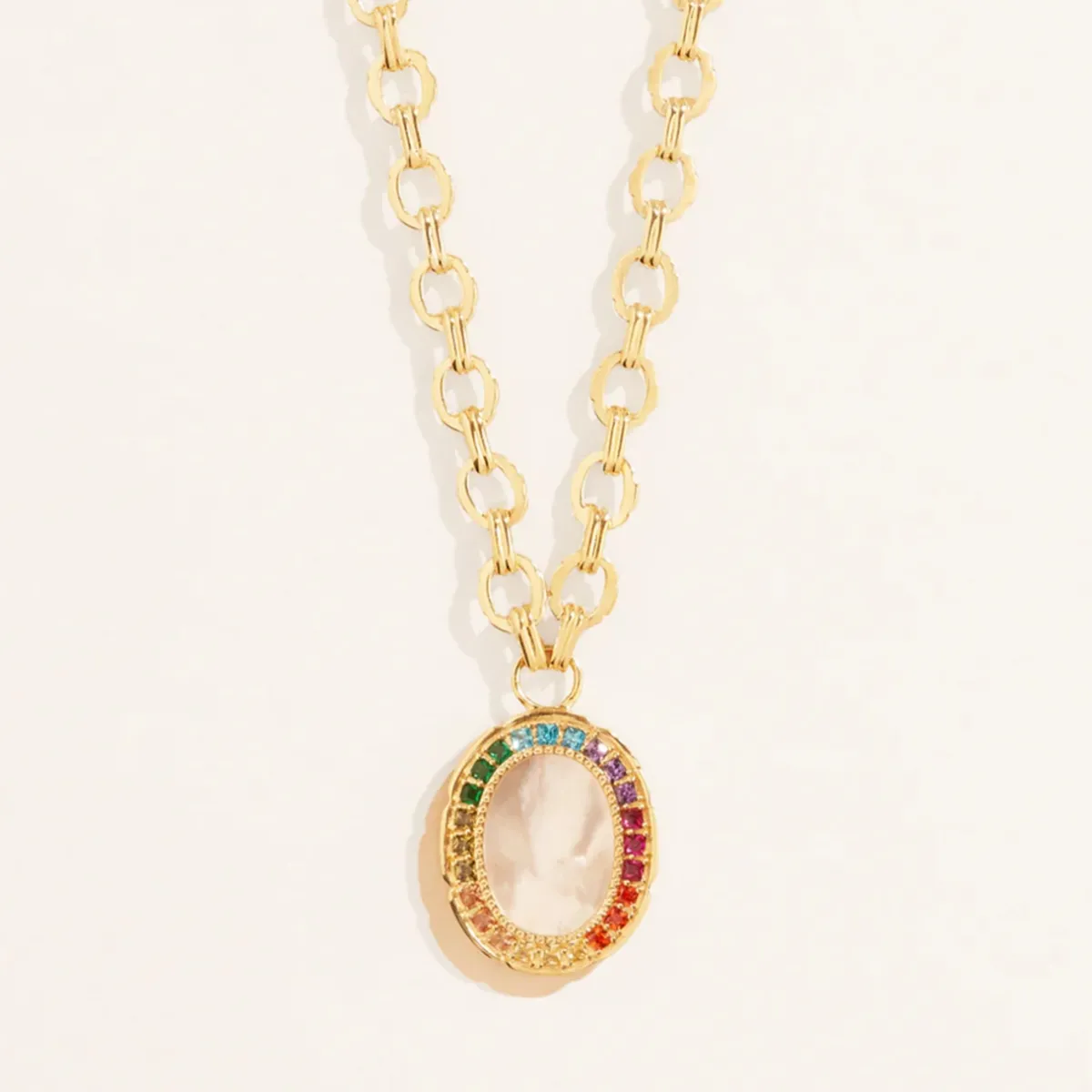 Tomfoolery Hera Mother of Pearl Necklace Sale