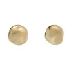 Tomfoolery Ibiza Gold Plated Small Disc Studs Sale