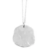 Tomfoolery Ibiza Large Silver Disc Pendant Online