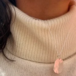 Tomfoolery Ibiza Large Silver Disc Pendant Online