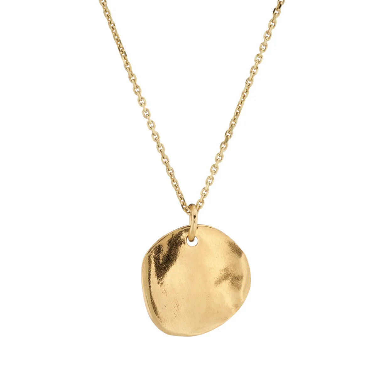 Tomfoolery Ibiza Medium Gold Disc Pendant Sale