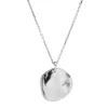 Tomfoolery Ibiza Medium Silver Disc Pendant Online