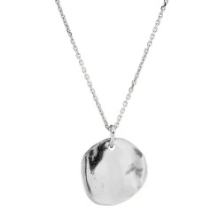 Tomfoolery Ibiza Medium Silver Disc Pendant Online