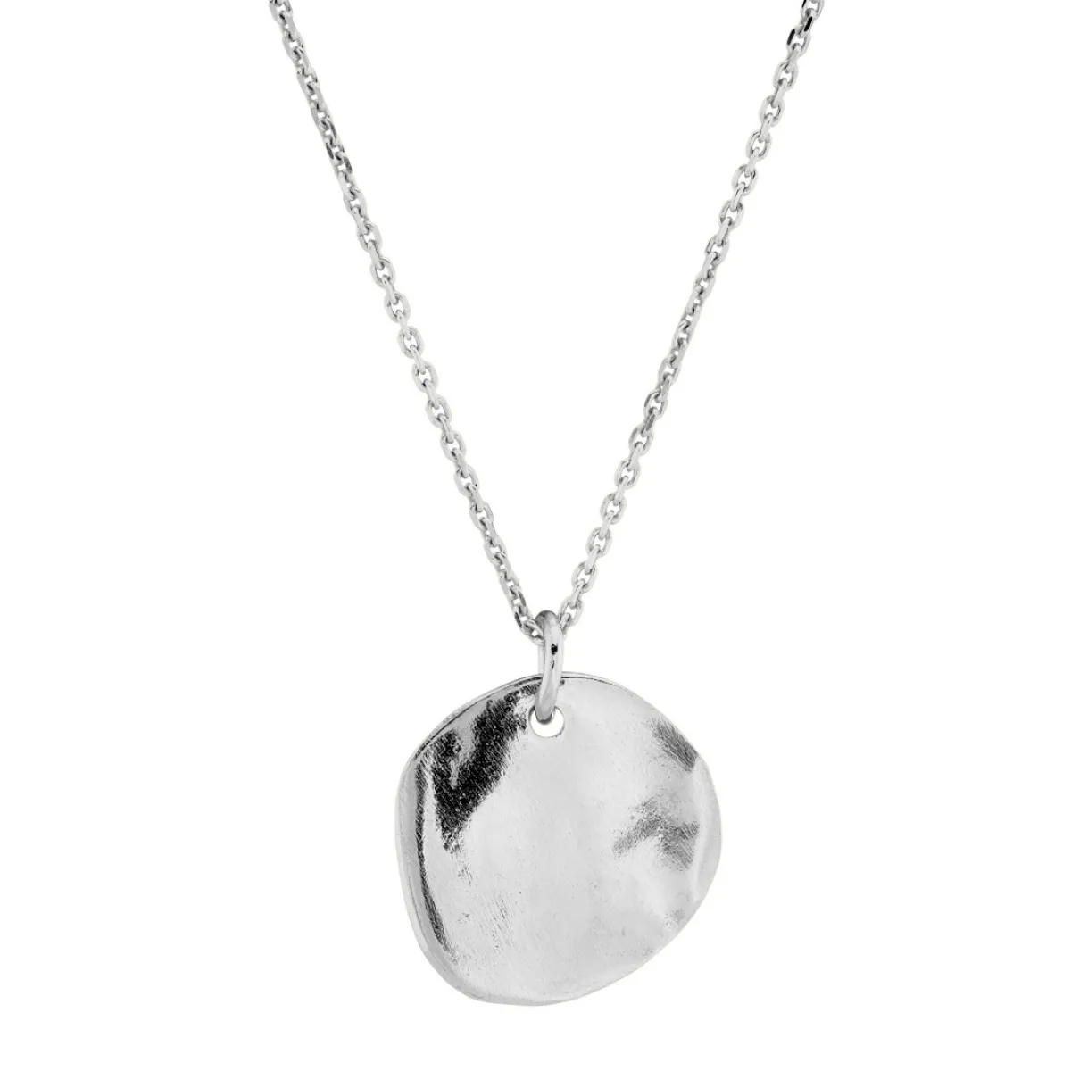 Tomfoolery Ibiza Medium Silver Disc Pendant Online