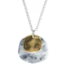 Tomfoolery Ibiza Silver Double Disk Necklace Online