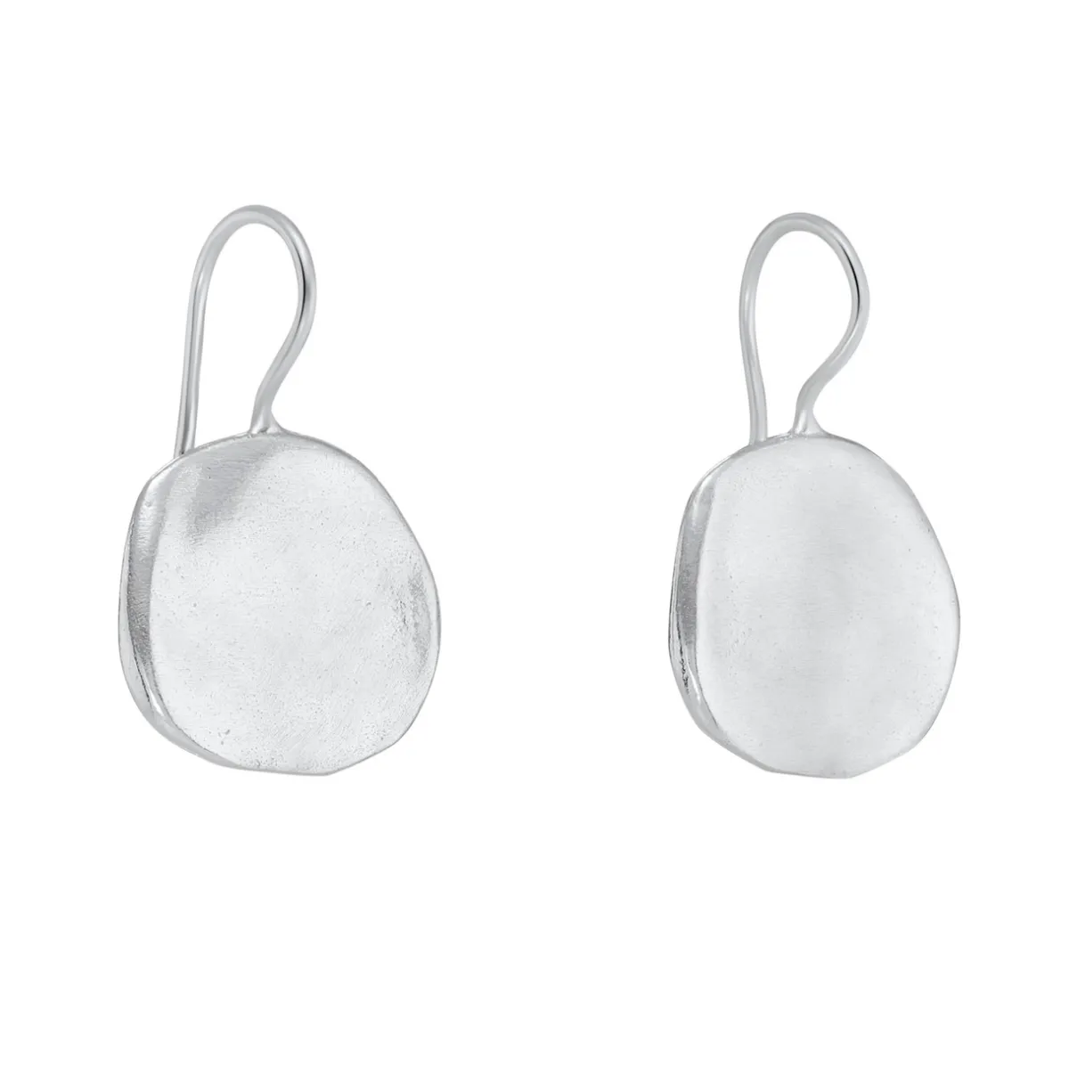 Tomfoolery Ibiza Silver Medium Earrings Clearance