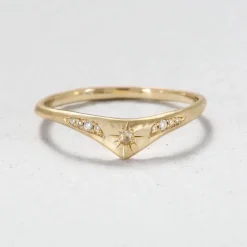 Tomfoolery Illuminating Diamond Stacking Band Discount