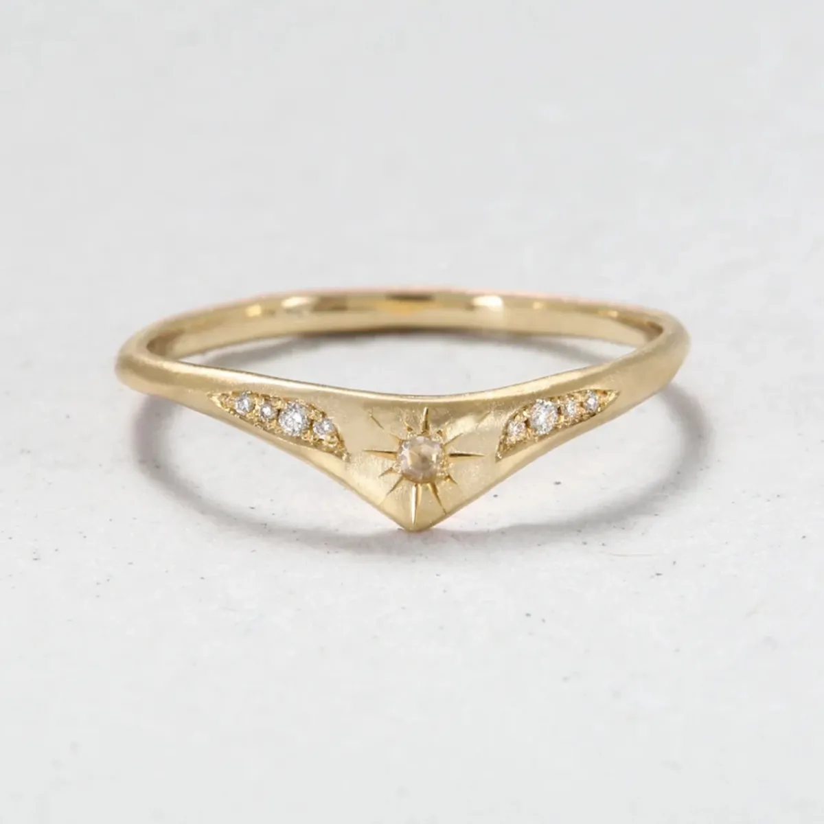 Tomfoolery Illuminating Diamond Stacking Band Discount