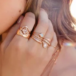 Tomfoolery Illuminating Diamond Stacking Band Discount