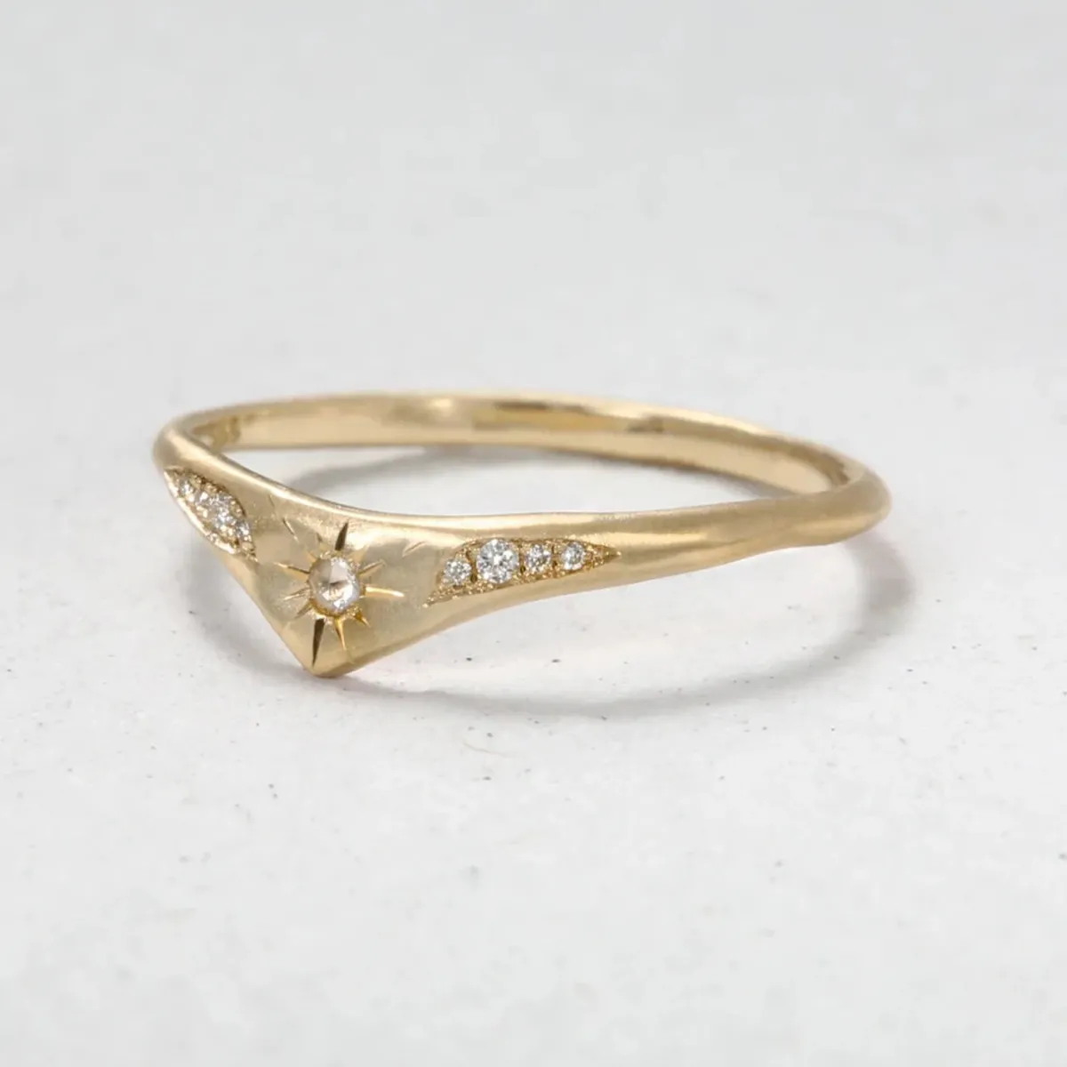 Tomfoolery Illuminating Diamond Stacking Band Discount