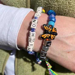 Tomfoolery I’m A Butterfly Beaded Drawstring Bracelet Outlet