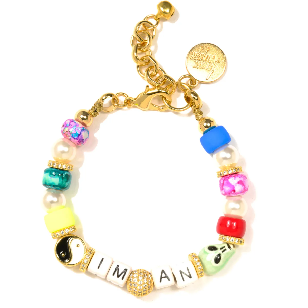 Tomfoolery I’m An Alien Beaded Ceramic Bracelet(Out of Stock) Clearance