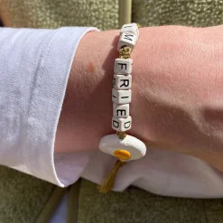 Tomfoolery I’m Fried Ceramic Drawstring Bracelet Best