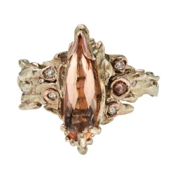 Tomfoolery Imperial Topaz Speleo Art Ring Sale