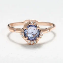Tomfoolery Infinite Love Blue Sapphire Ring Clearance