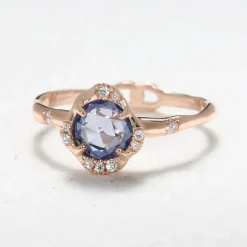 Tomfoolery Infinite Love Blue Sapphire Ring Clearance
