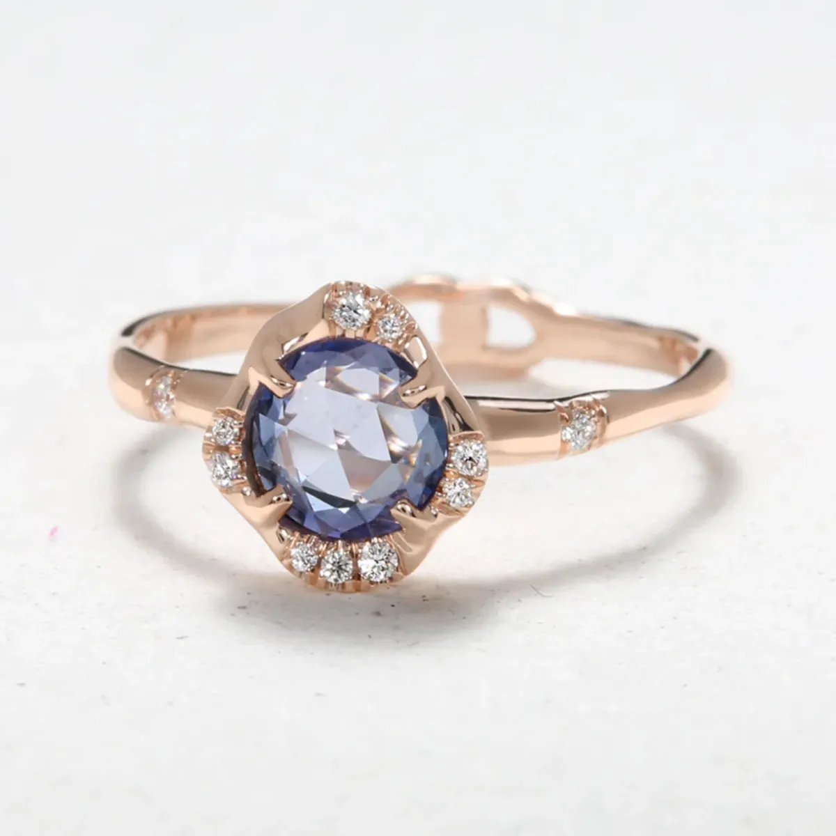 Tomfoolery Infinite Love Blue Sapphire Ring Clearance