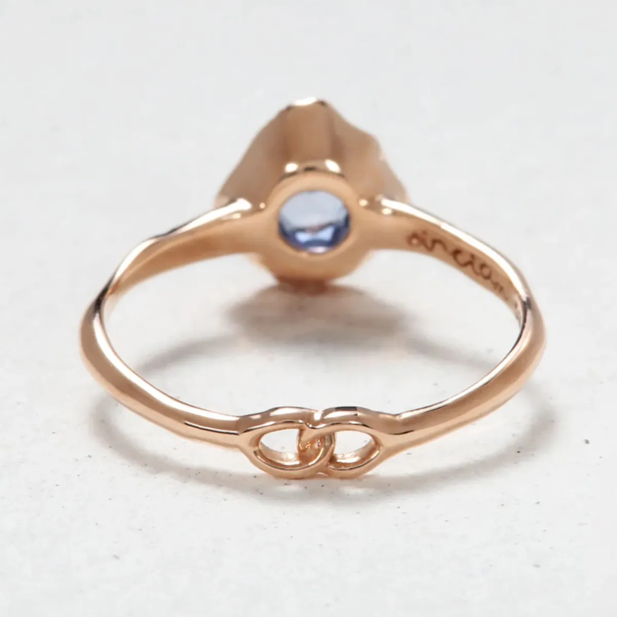 Tomfoolery Infinite Love Blue Sapphire Ring Clearance