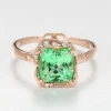Tomfoolery Infinite Love Mint Lab Sapphire Ring Fashion