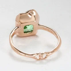 Tomfoolery Infinite Love Mint Lab Sapphire Ring Fashion