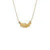 Tomfoolery In-Line Plume Necklace Sale