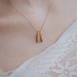 Tomfoolery Iq Worry Doll Diamond Pendant Necklace Clearance