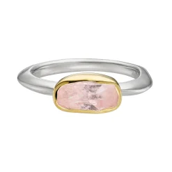 Tomfoolery Irregular Morganite Stacking Ring Best