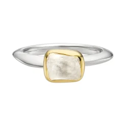 Tomfoolery Irregular Quartz Stacking Ring New
