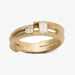 Tomfoolery Ivana Duo Diamond Ring Hot