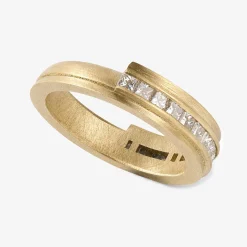 Tomfoolery Ivana Princess Half Eternity Ring Online