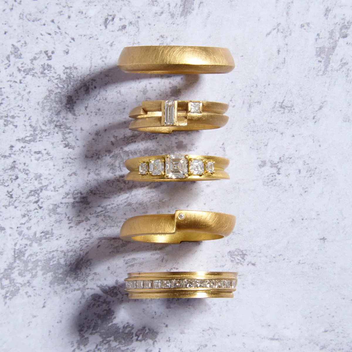 Tomfoolery Ivana Princess Half Eternity Ring Online