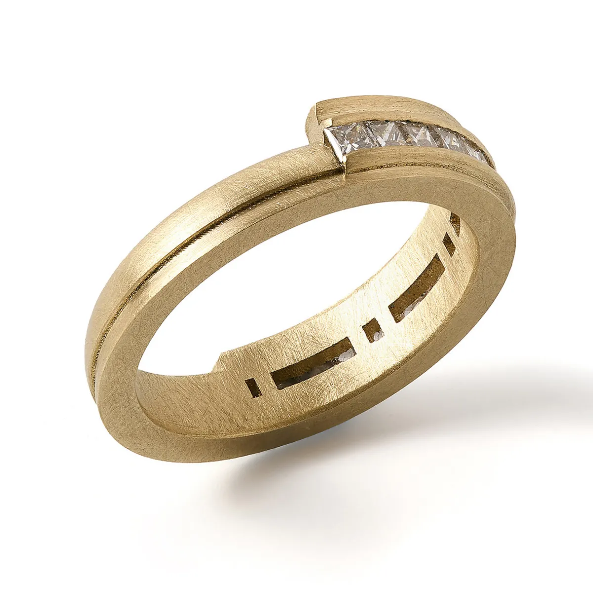 Tomfoolery Ivana Princess Half Eternity Ring Online